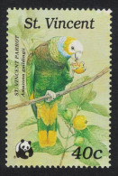 St. Vincent Amazon Feeding Bird WWF 1989 MNH SG#1242 - St.Vincent (1979-...)