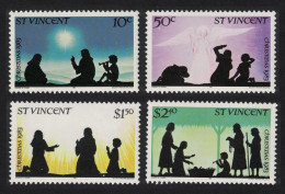 St. Vincent Christmas 4v 1983 MNH SG#739-742 - St.Vincent (1979-...)