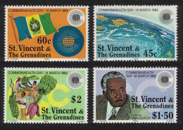 St. Vincent Commonwealth Day 4v 1983 MNH SG#714-717 - St.Vincent (1979-...)