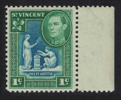 St. Vincent 'Pax Et Justitia' Value In Cents 1c 1949 MNH SG#164 - St.Vincent (...-1979)