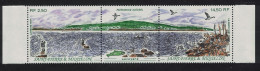 St. Pierre And Miquelon Birds Fish Natural Heritage 2v Strip 1991 MNH SG#671-672 - Nuovi