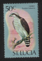 St. Lucia Osprey Bird 50c 1976 MNH SG#426 - St.Lucia (...-1978)