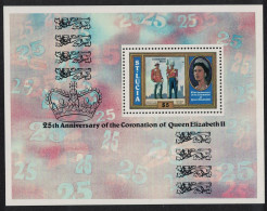St. Lucia 25th Anniversary Of Coronation MS 1978 MNH SG#MS472 - St.Lucia (...-1978)