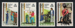 St. Helena Duke Of Edinburgh Award Scheme 4v 1981 MNH SG#385-388 - Sainte-Hélène