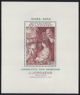 Rwanda 'Adoration Of The Shepherds' By Jordaens Christmas MS 1972 MNH SG#MS506 Sc#494 - Unused Stamps