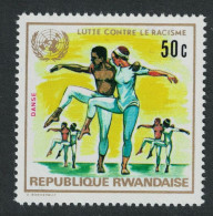 Rwanda Ballet Dancers 50c 1972 MNH SG#500 - Ongebruikt