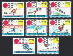 Rwanda Winter Olympic Games Sapporo 8v 1972 MNH SG#448-455 - Neufs