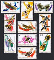 Rwanda Insects 10v 1973 MNH SG#507-516 Sc#495-504 - Nuovi