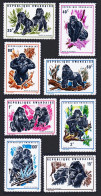 Rwanda Gorillas Of The Mountains 8v 1970 MNH SG#369-376 Sc#359-366 - Nuevos