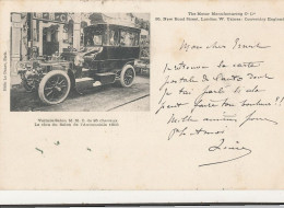 AUTOMOBILE / VOITURE SALON MMC De 25 Ch - Le Clou Du Salon De L'automobile 1903 - Sonstige & Ohne Zuordnung
