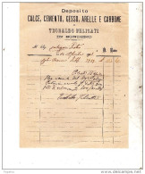1903 BONDENO DEPOSITO DI CEMENTO CARBONI - Italy