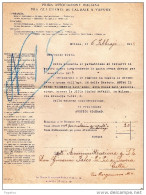 1914 Milano Associazione Fra Gli Utenti Di Caldaie A Vapore - Historische Dokumente