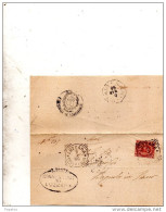 1896   LETTERA CON ANNULLO LUZZARA  REGGIO EMILIA - Marcophilia