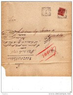 1896   LETTERA CON ANNULLO FONTANIVA PADOVA - Poststempel