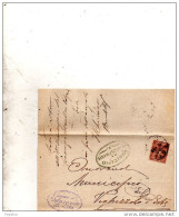 1899 LETTERA CON ANNULLO ESTE  PADOVA - CONSORZIO IDRAULICO VALGRANDE - Poststempel