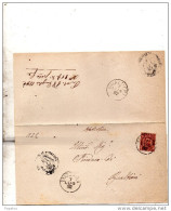 1892   LETTERA CON ANNULLO LUZZARA  REGGIO EMILIA - Storia Postale