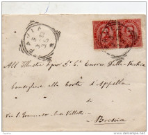 1893  LETTERA CON ANNULLO PAVIA - Poststempel
