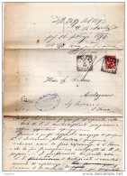 1894   LETTERA CON ANNULLO S. ELENA  PADOVA - Storia Postale