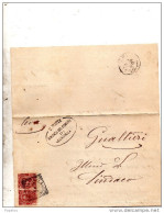 1895 LETTERA CON ANNULLO GUASTALLA REGGIO EMILIA - Storia Postale