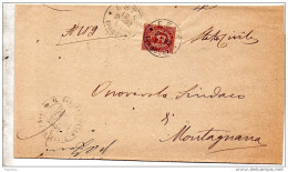 1892   LETTERA CON ANNULLO ESTE   PADOVA - Storia Postale