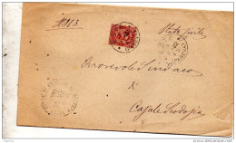 1892   LETTERA CON ANNULLO ESTE   PADOVA - Storia Postale