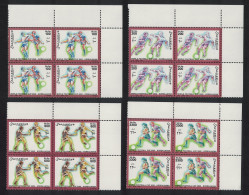 Somalia World Cup Football Championship Corner Blocks Of 4 2002 MNH MI#927-930 - Somalia (1960-...)