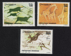 Somalia Prehistoric Rock Paintings 2002 MNH MI#946-948 - Somalie (1960-...)