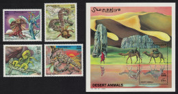 Somalia Snake Scorpion Lizard Camel Desert Wildlife 4v+MS 2000 MNH MI#823-826+Block 69 - Somalie (1960-...)