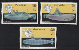 Somalia Submarines 2000 MNH MI#815-817 - Somalia (1960-...)