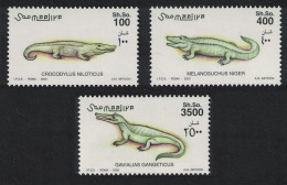 Somalia Crocodiles 2000 MNH MI#839-841 - Somalia (1960-...)