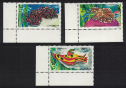 Somalia Nudibranchs 3v Corners 1999 MNH MI#794-796 - Somalia (1960-...)