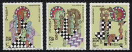 Somalia Chess Olympic Invitation 3v 1998 MNH MI#710-712 - Somalia (1960-...)