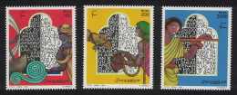 Somalia Poetry 3v 1998 MNH MI#693-695 - Somalie (1960-...)