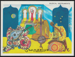 Somalia Arab Musical Instruments MS 1997 MNH MI#Block 41 - Somalie (1960-...)