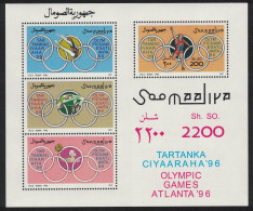 Somalia Summer Olympic Games MS 1996 MNH MI#Block 38 - Somalie (1960-...)