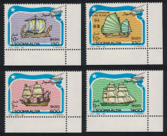 Somalia Sailing Ships 4v Corners 1994 MNH MI#499-502 - Somalie (1960-...)