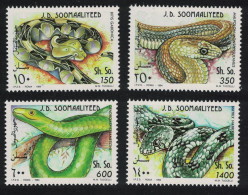 Somalia Snakes 4v 1994 MNH MI#528-531 - Somalia (1960-...)
