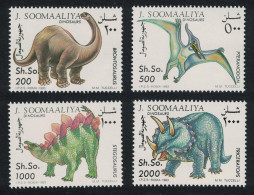 Somalia Dinosaurs Prehistoric Animals 4v 1993 MNH MI#480-483 - Somalie (1960-...)