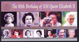Solomon Is. 80th Birthday Of HM Queen Elizabeth II MS 2006 MNH SG#MS1170 - Salomon (Iles 1978-...)