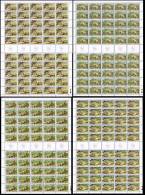Solomon Is. WWF Prehensile-tailed Skink 4 Full Sheets 50 Sets 2005 MNH SG#1162-1165 MI#1282-1285 Sc#1035-1038 - Solomon Islands (1978-...)