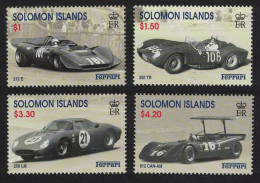 Solomon Is. Ferrari Racing Cars 4v 1999 MNH SG#947-950 - Solomoneilanden (1978-...)