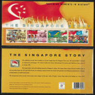 Singapore The Singapore Story Exhibition MS Pres. Pack 1998 MNH SG#MS943 - Singapur (1959-...)