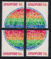 Singapore Citizens' Consultative Committees 4v 1986 MNH SG#539-542 - Singapore (1959-...)
