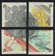 Singapore 25th Anniversary Of Singapore Currency 4v 1992 MNH SG#702-705 - Singapore (1959-...)