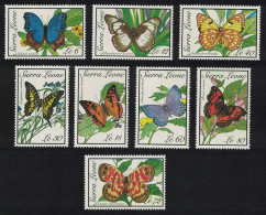 Sierra Leone Butterflies 8v 1989 MNH SG#1312-1319 - Sierra Leone (1961-...)