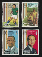 Sierra Leone Football Duke Of Edinburgh Award 4v 1981 MNH SG#678-681 - Sierra Leone (1961-...)
