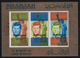 Sharjah Churchill Commemoration MS 1965 MNH SG#MS129a - Sharjah