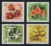 Serbia Orchids 4v 2013 MNH SG#624-627 - Servië