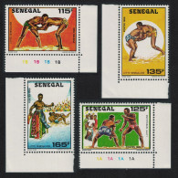 Senegal Senegalese Wrestling 4v 1987 MNH SG#916-919 - Sénégal (1960-...)