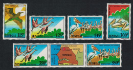 Senegal Birds Djoudj National Park 6v 1987 MNH SG#920-925 MI#948-953 - Sénégal (1960-...)